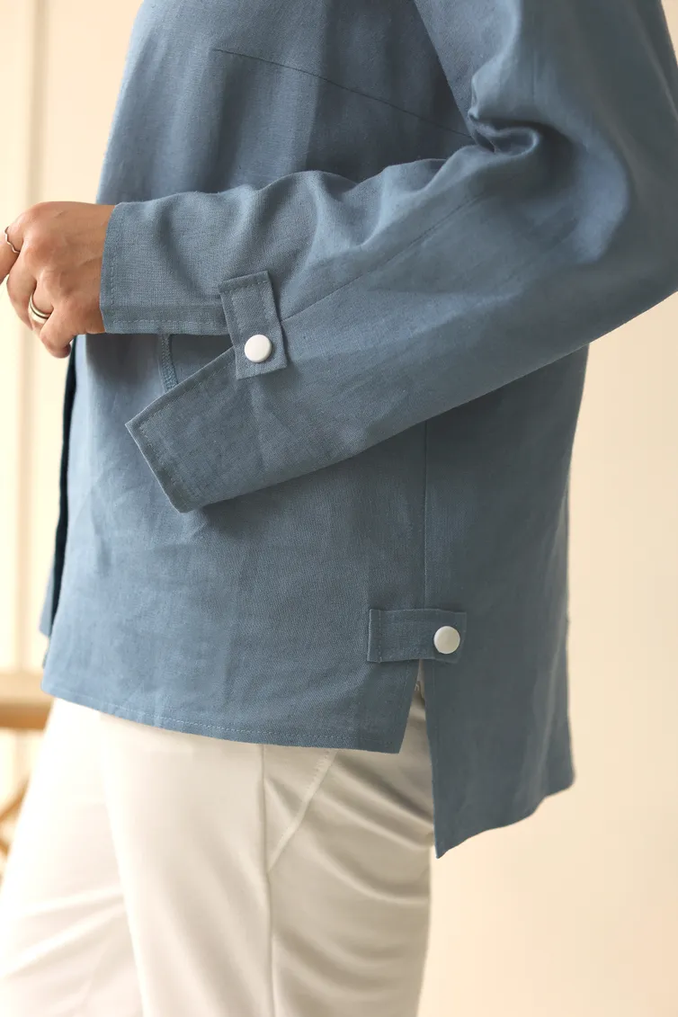 Блуза BegiModa арт. 4041 джинс