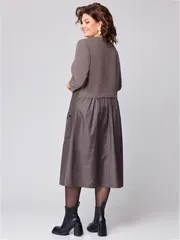 Sukienka Michelle Style #1209 kakao