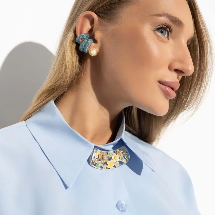 Koszula CHARUTTI #Uspeshnyj feshn (blue)