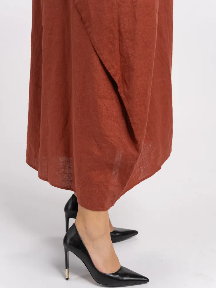 Платье FASHION CENTRE арт. Л-4258/Терракот