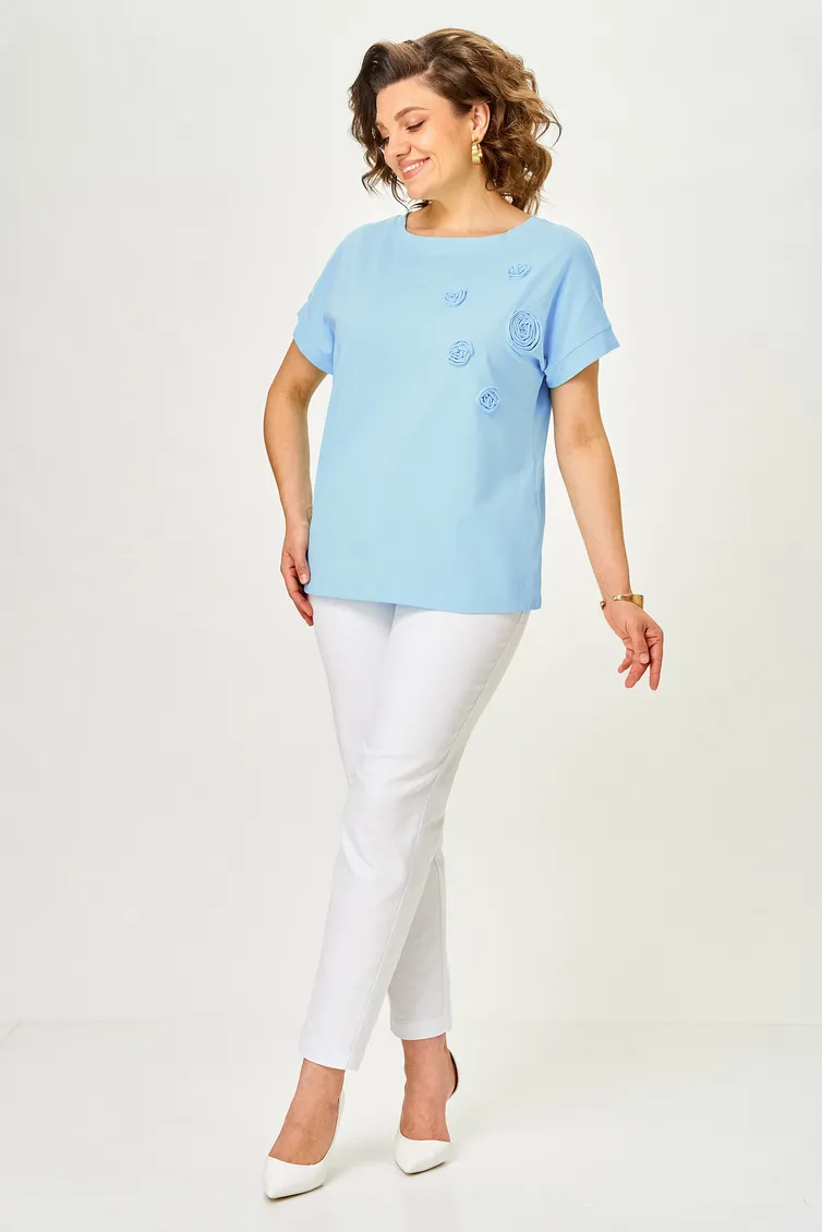 Blouson Rumoda #2288 goluboj