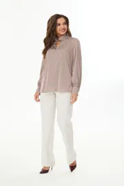 Bluzka MALI #623-054 ryzhij romb
