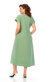 Платье Ольга Стиль С1019 полынь