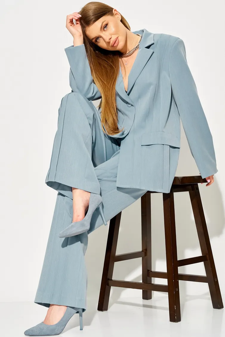 Suit LAIKONY #L-484 goluboj