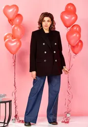 Джемперы, кардиганы, жакеты Ava fashion арт. М-177 черный