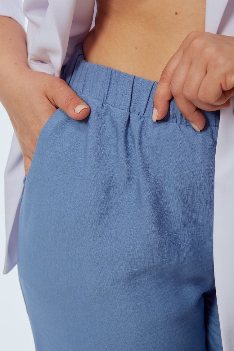 Костюм OVERYOU арт. 246/1 белый с голубым