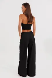 Trousers V&N fashion #1171_chernyj