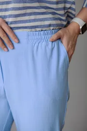 Trousers TOOK A LOOK & Angelika #RB-651 goluboj