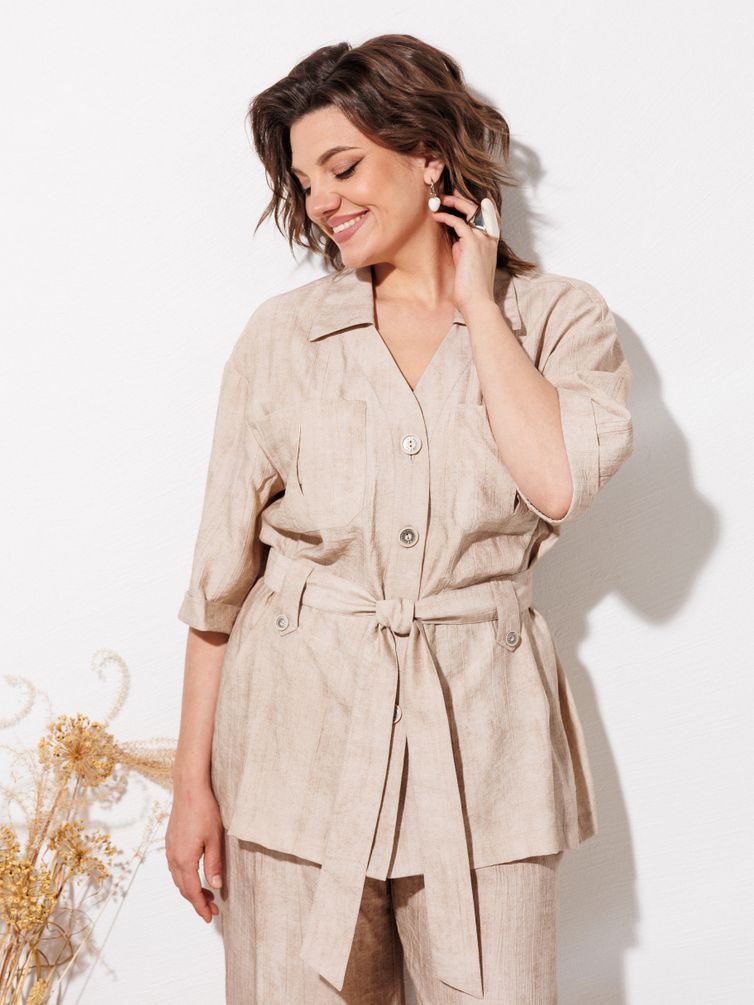 Suit Anastasia MAK #1339 bezhevyj