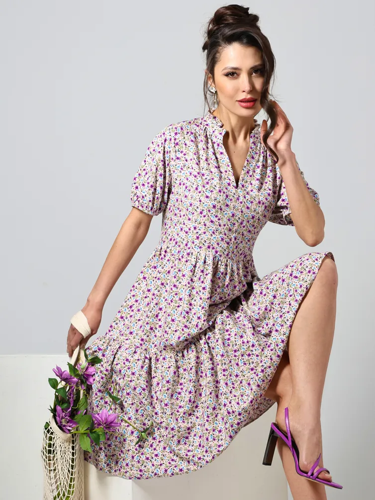 Dress DS Trend #YuS-1075 (Cvetochnyj parfyum, romantika nyu)