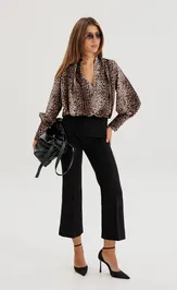 Bluzka the name 2232-1 leopard