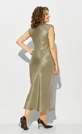 Dress Anastasia MAK 1317 xaki