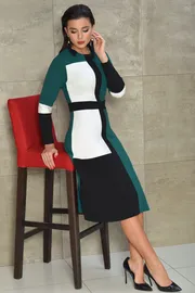 Платье Galean Style арт. 789 зеленый