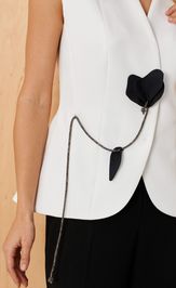 Жилет Panda 122837 молочный