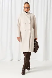 Coat Beautiful & Free #9029 molochnyj
