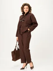 Garnitur Vilena-fashion #1171 shokolad