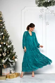 Платье Anastasia арт. 713 изумр = 713.1 изумруд