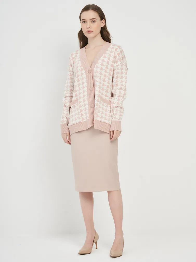 Sweter Newvay #7221-14093 pudra/mol