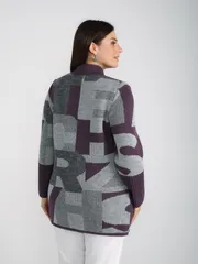 Sweter BONADI #1982 baklazhan