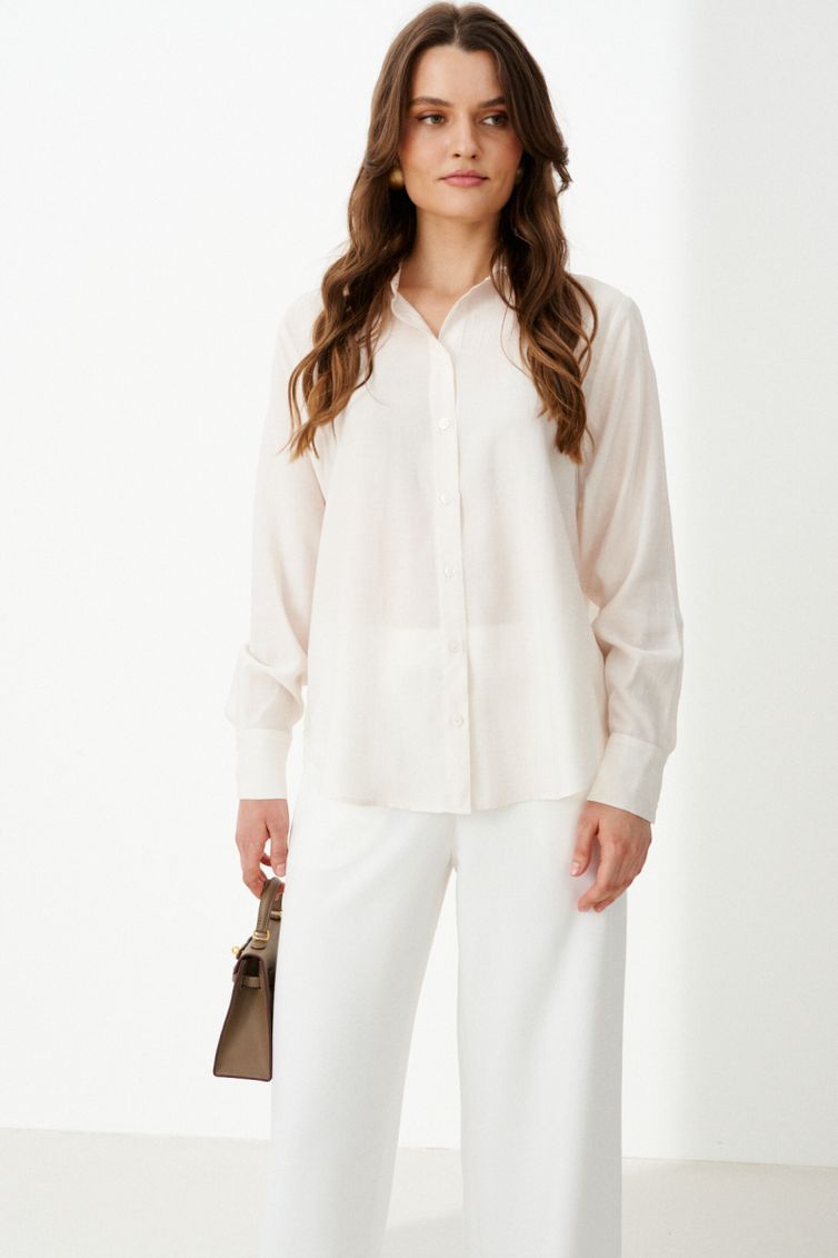 Блузка Panda арт. 103044 молочный