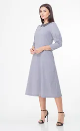 Платье Anelli Laurel 1000 пепельно-серый