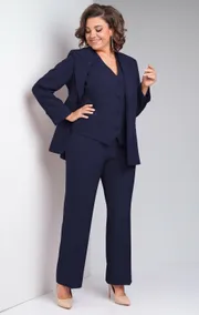 Garnitur Vilena-fashion #947 temno-sinij