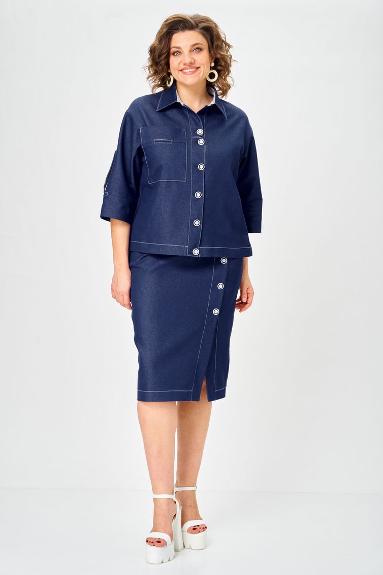 Костюм Vilena-fashion арт. 1152 джинс