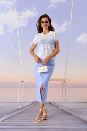 Юбка Barbara Geratti арт. С8319BG голубой