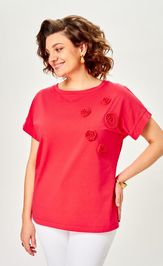 Блузон Rumoda 2288 коралловый