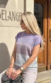 Джемпер BELANGE 2904 лиловый