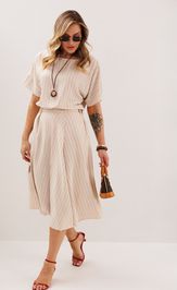 Костюм Anastasia 1366 светло-бежевый