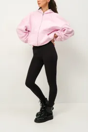 Bluza Z Kapturem Pirs #6492 rozovyj
