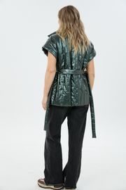 Waistcoat LM project #M 0014 izumrud