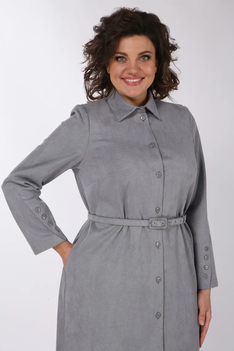 Sukienka Vilena-fashion #864 seryj