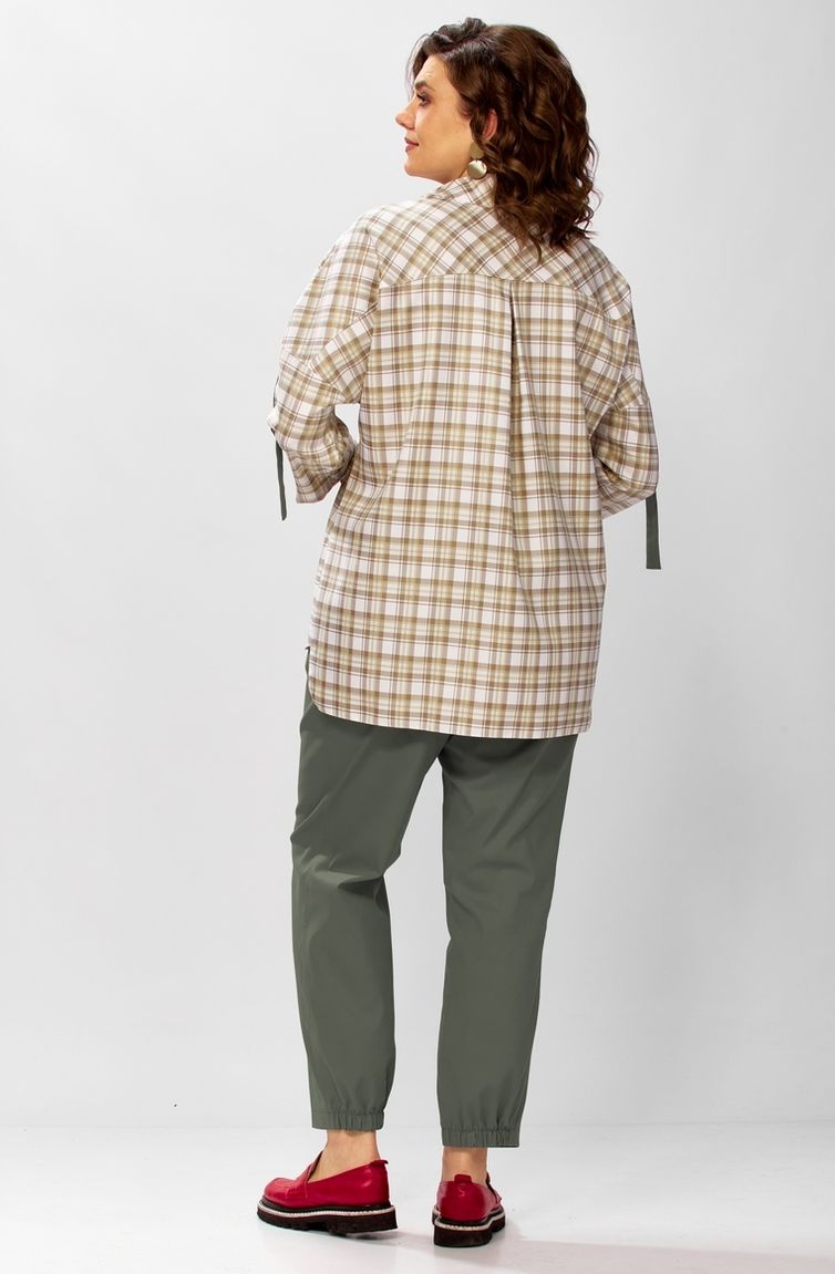 Комплект Milora арт. 1438 клетка + зеленый