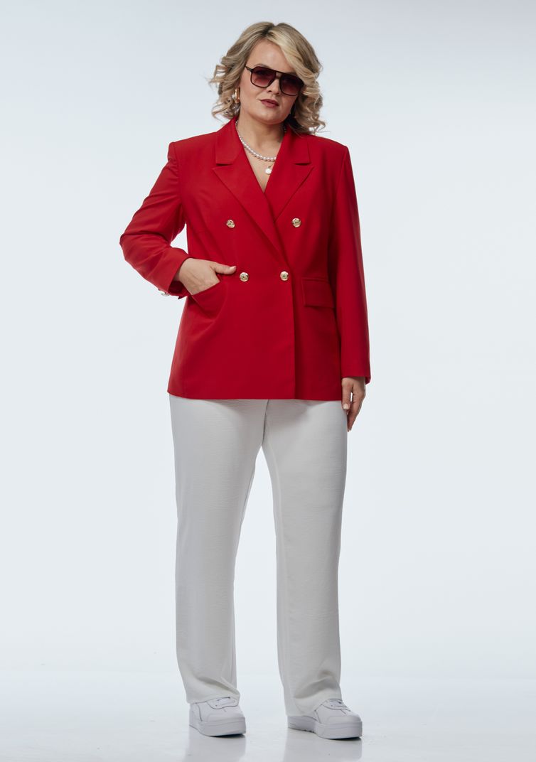 Костюм OVERYOU арт. 245 красный с белым