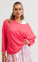 Zestaw Anastasia 1375 belyj+korall