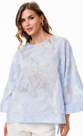 Блузка EOLA 3110 голубой