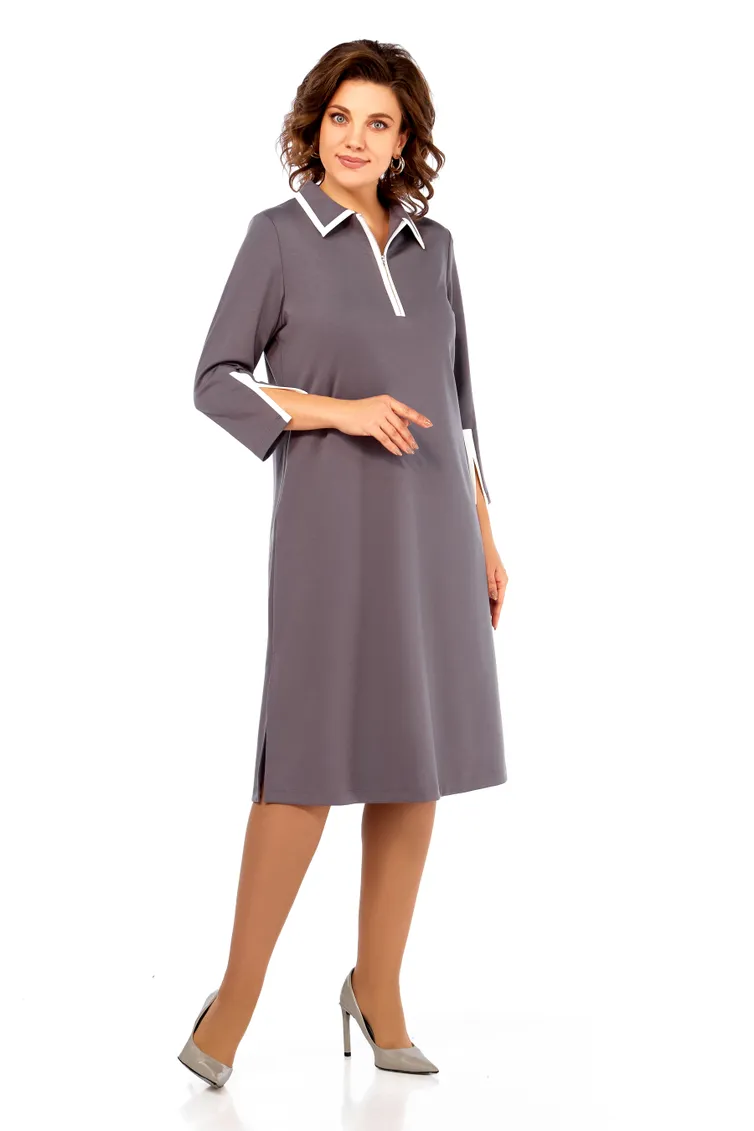 Dress Olga Style #S971 mokka