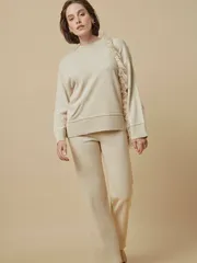 Spodnie Conte Elegant #22S-121SP beige 170