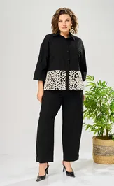 Suit Ava fashion M-204 chernyj