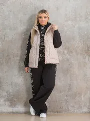 Bluza Z Kapturem NOVITA #1364 chernyj