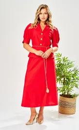 Suit Ava fashion M-214 krasnyj