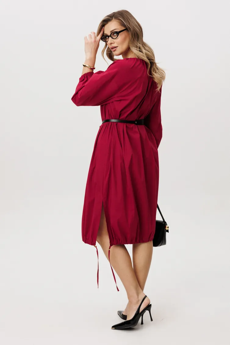 Dress Fantazia Mod #4708 bagrovyj
