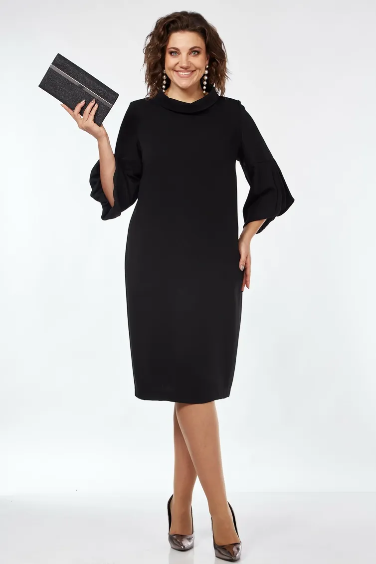 Sukienka Vilena-fashion #933 chernyj