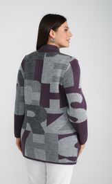 Кардиган BONADI 1982 баклажан