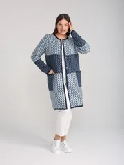 Cardigan BONADI #2091 sinij