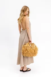 Dress Pirs #6856 bezhevyj