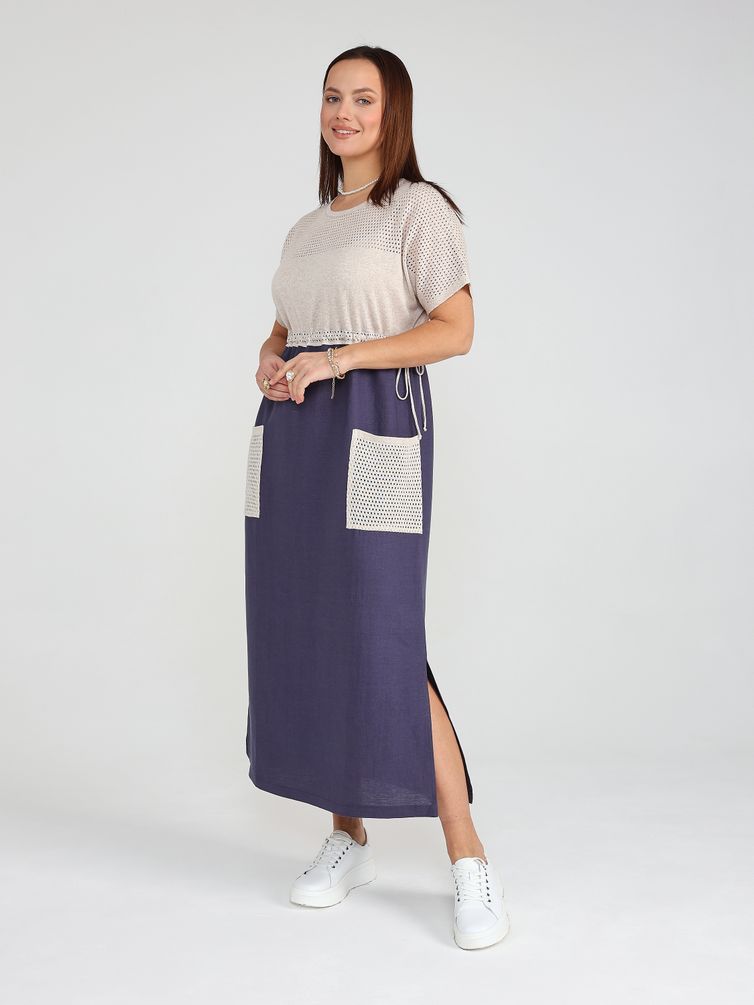 Платье BONADI арт. 1964 джинс