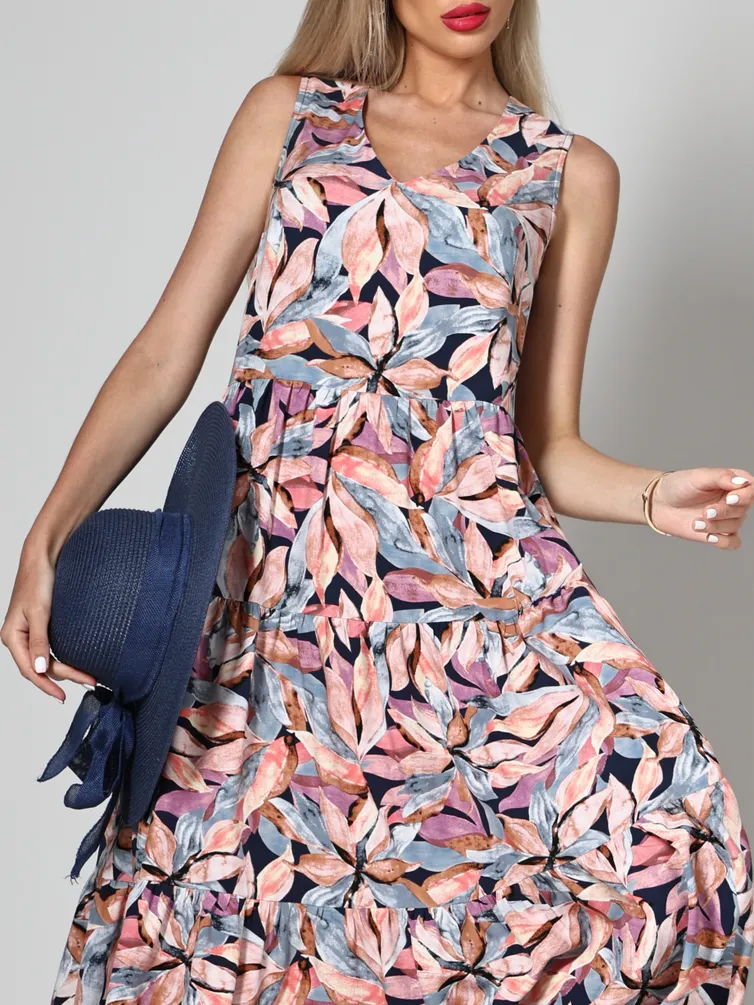 Dress DS Trend #YuS-1070 (Vozmutitelno krasivo, yarkaya nyu)